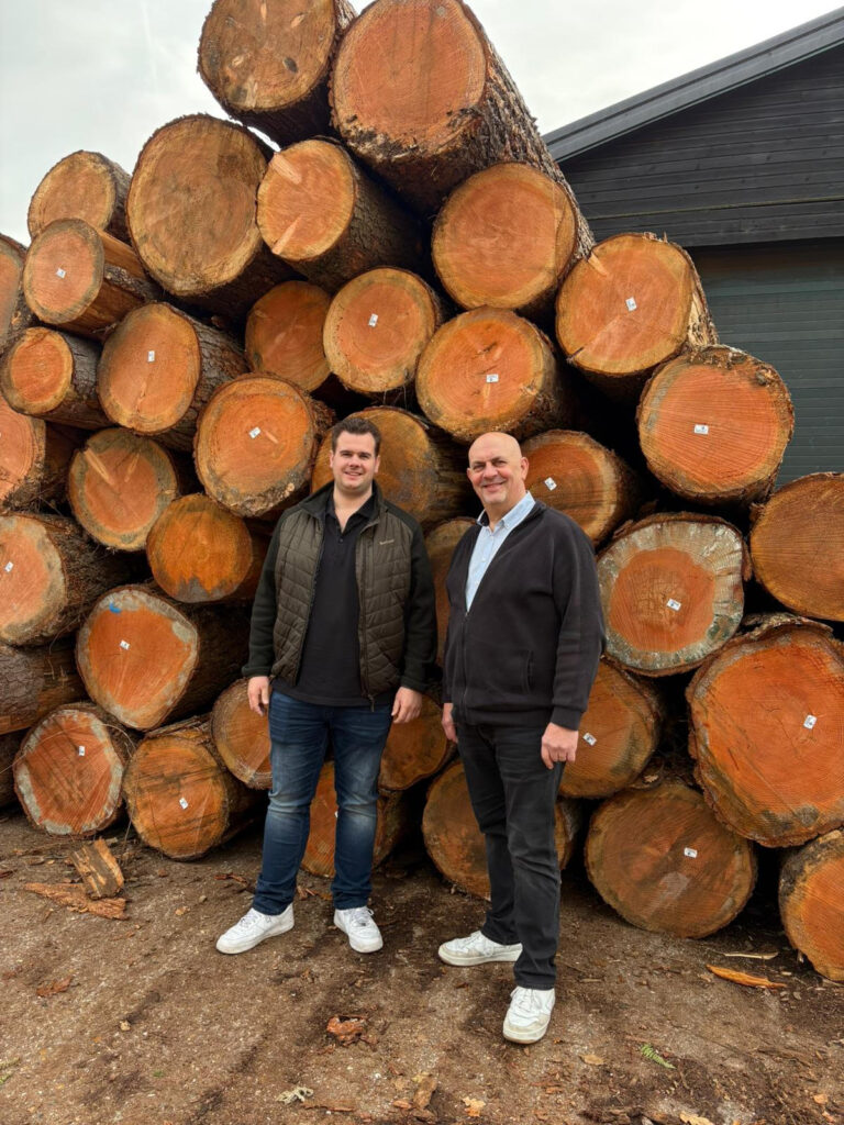Hout uit eigen zagerij van CenWood in Gemert